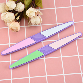 Nail File Manufacturer - Wholesale Colorful 4 Way Diamond Sanding & Polishing