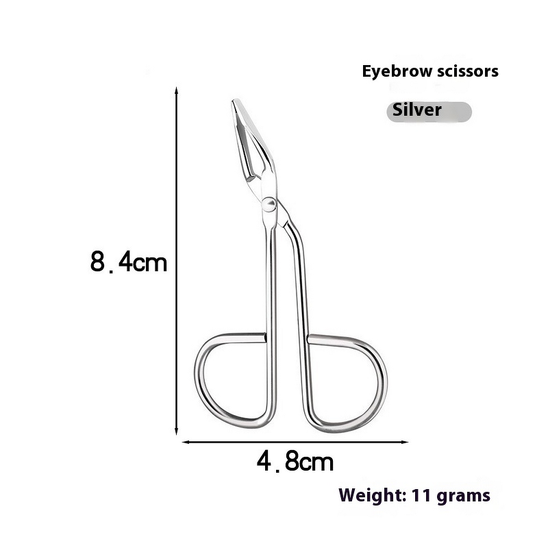 Eyebrow Tweezers Manufacturer - Wholesale Scissors Shape Stainless Steel Beauty Private Label
