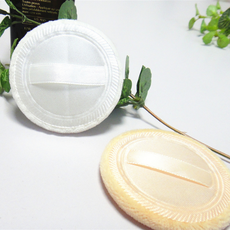 Powder Puff Manufacturer - Wholesale Eco-friendly Washable Angular Blush Round Professional Silk Cotton Compact