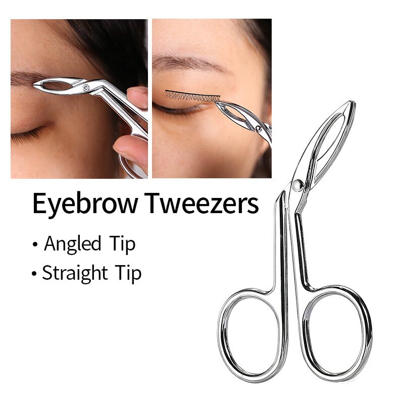 Salon Tweezers Manufacturer - Portable Beauty Tool Stainless Steel with Easy Scissor Handle for Men Women