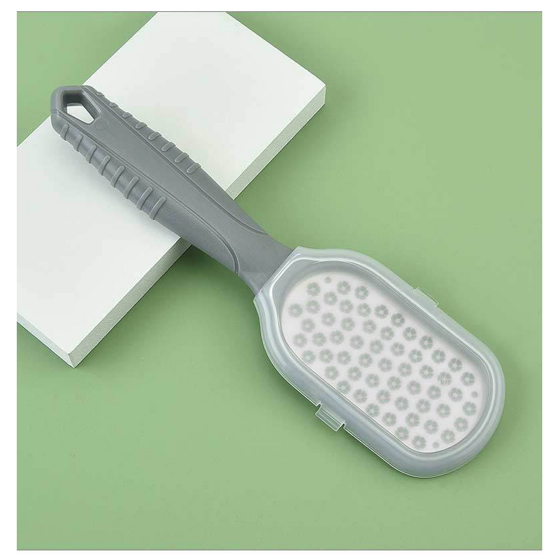 Foot File Manufacturer - Stainless Steel Double-Sided Eco-friendly with 80# Sandpaper Pad for Callous Trimming