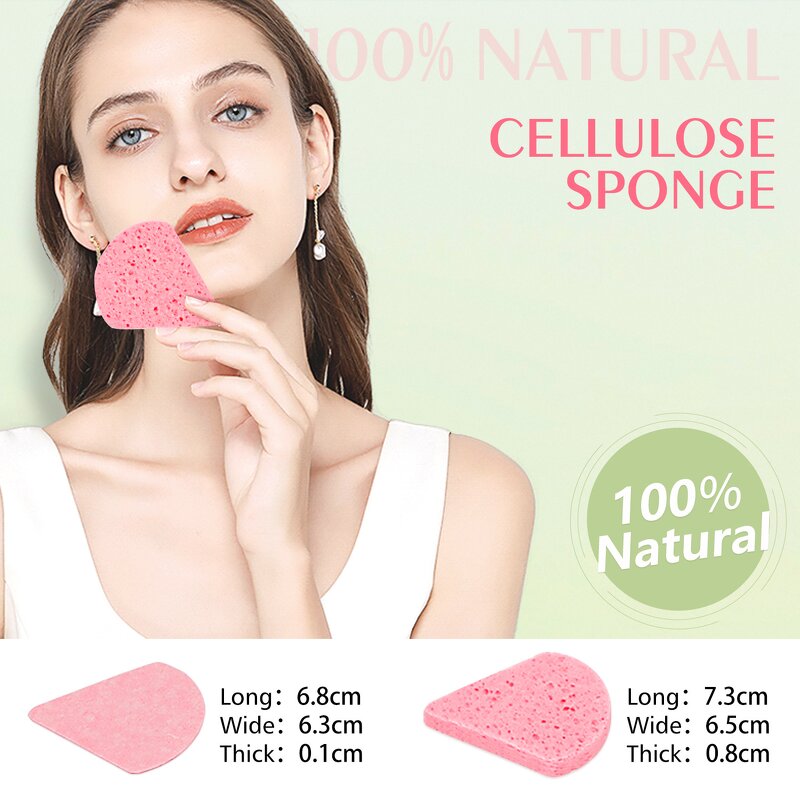 Facial Cleansing Sponge Manufacturer - Hot Sale Customizable Spa Estheticians Massage Package Popular Compressed Makeup