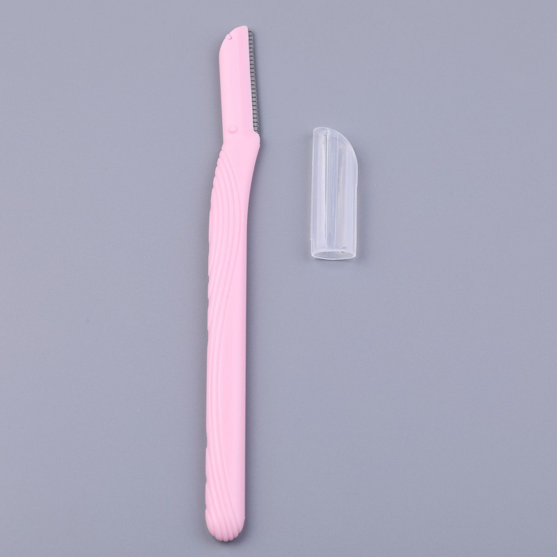 Eyebrow Razor Manufacturer - Wholesale Women Anti-Scratch Stainless Steel & Plastic Macro Blade Sharp Trimming Knife