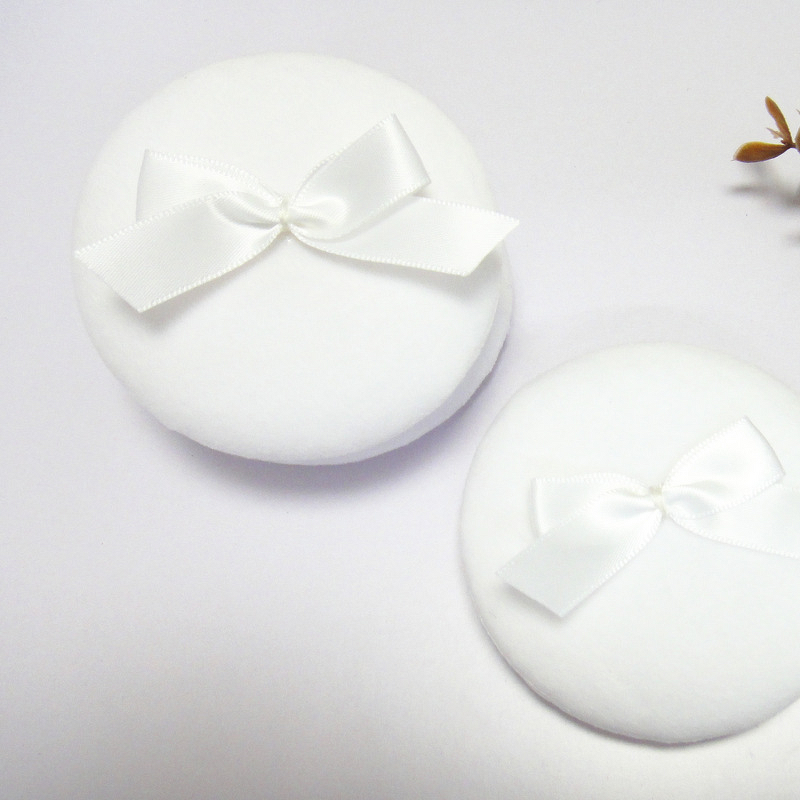 Powder Puff Manufacturer - Microfiber Cosmetics Beauty Crystal Velvet Round Face for Makeup