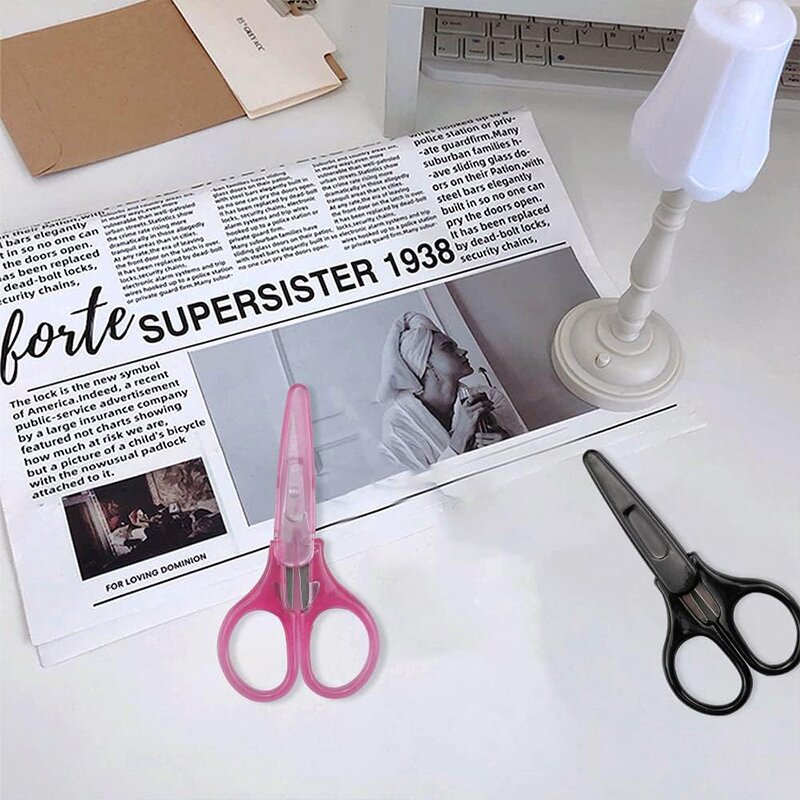 Child Scissors Manufacturer - Customized Safety Steel Paper Cutting Color School Student DIY