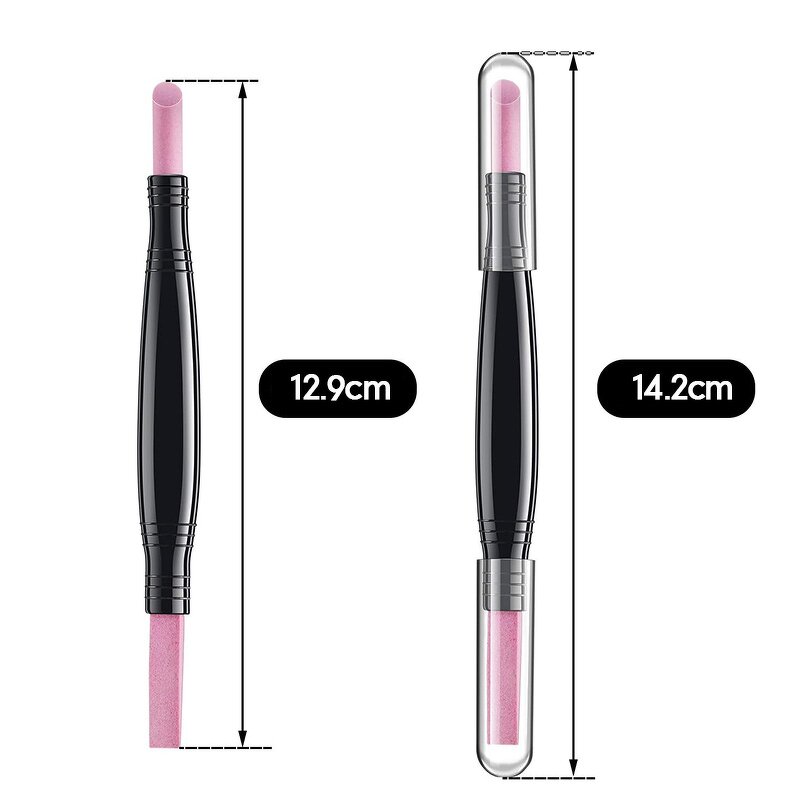 Cuticle Pusher Manufacturer - Double-head Quartz Manicure Tool for Dead Skin Removal Pen