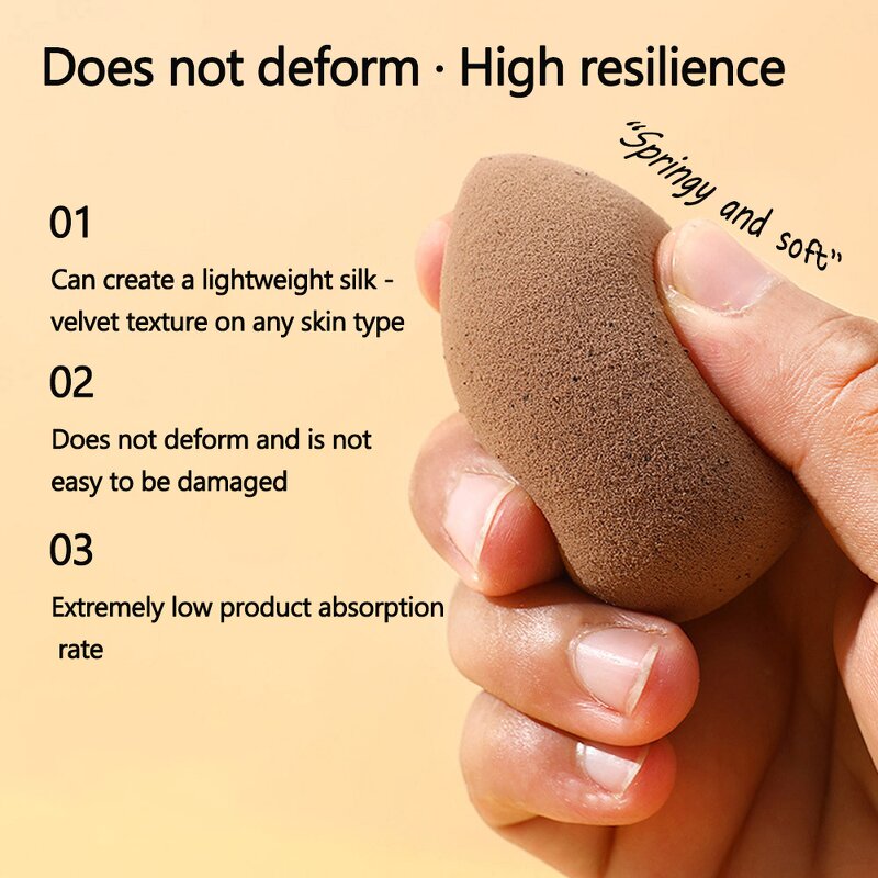 Makeup Blender Sponge Manufacturer - Custom Logo Packaging Wholesale Coffee Powder Puff