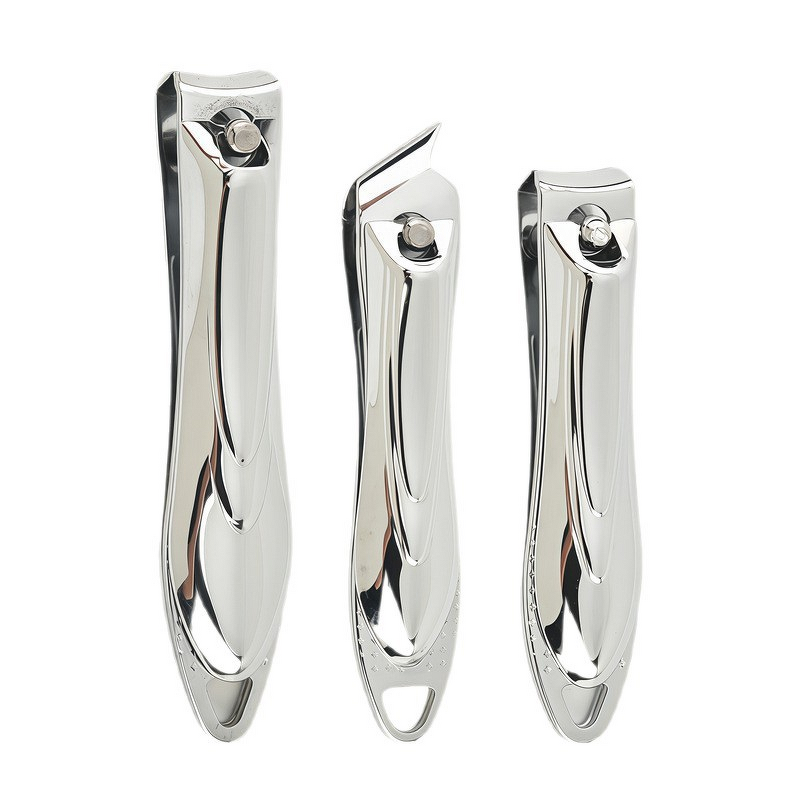 Nail Clippers Set Manufacturer - Wholesale High-End Carbon Steel with Nail File Flat & Slanted Blade Tips