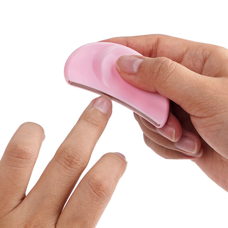 Nail File Manufacturer - Wholesale Half Moon Cute Soft Buffer Travel Size 180 240 Grit Shaper