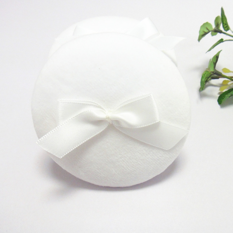 Powder Puff Manufacturer - Microfiber Cosmetics Beauty Crystal Velvet Round Face for Makeup