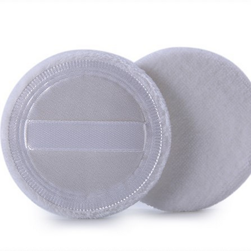 Powder Puff Manufacturer - Wholesale Eco-friendly Washable Angular Blush Round Professional Silk Cotton Compact