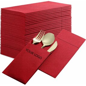 Airlaid Dinner Napkin Manufacturer - Quality Green 1ply 16.5 Inches Pocket Type Linen Feel Weeding Party Napkin