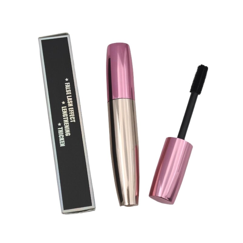 Mascara Manufacturer - Low Moq Private Label Waterproof Long Lasting 3d Fiber Custom Logo Lash Extension Mascara