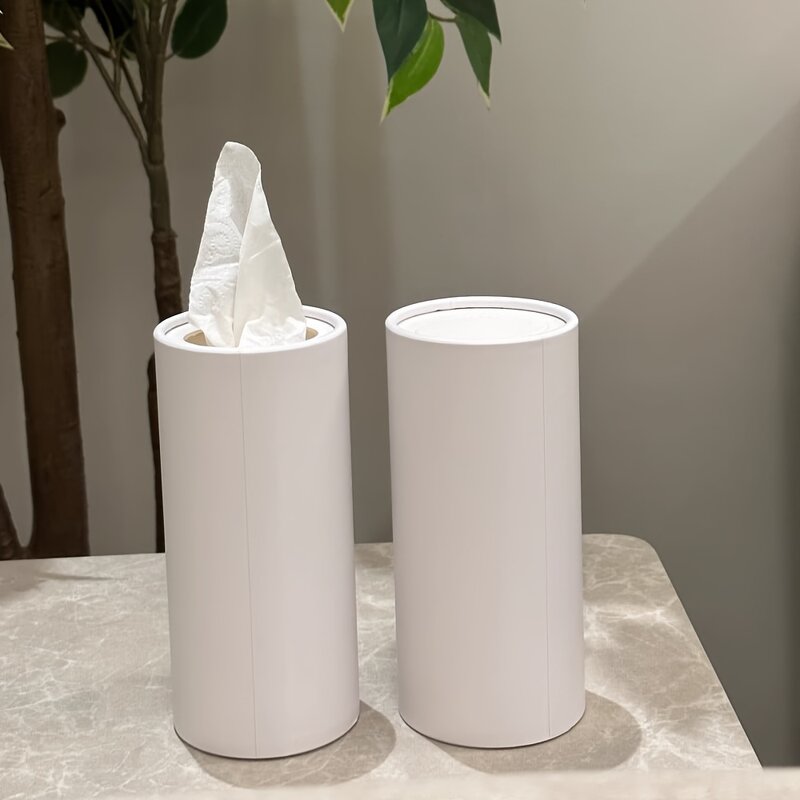 Car Tissue Cylinder Box Manufacturer - Private Label Household Office Hotel Use OEM ODM Custom Logo Factory Direct Supply