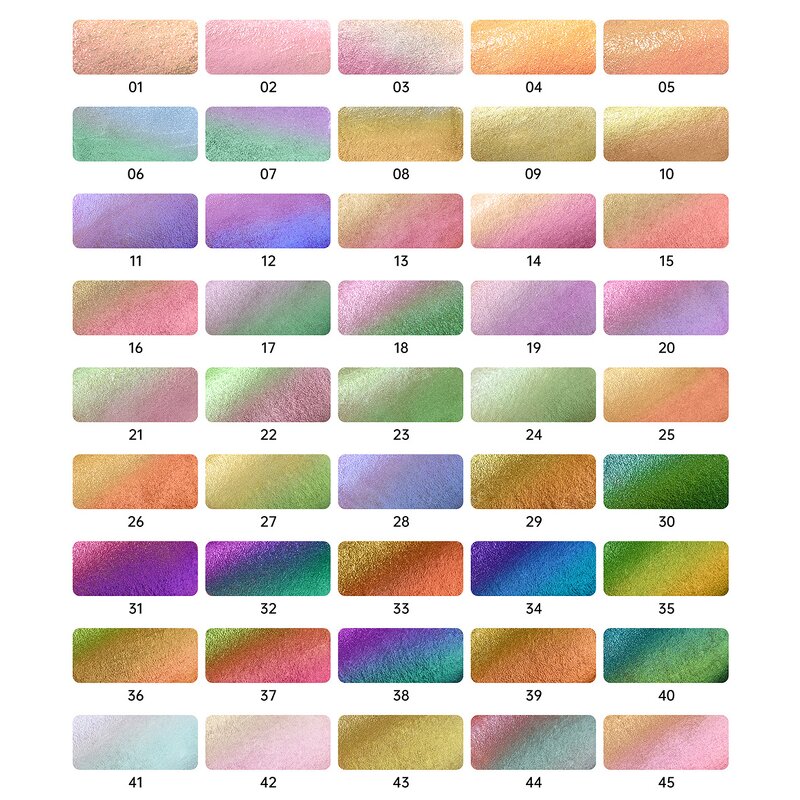 Liquid Eyeshadow Manufacturer - Private Label Eye Makeup 45 Colors High Pigmented Waterproof Long Lasting Shimmer Chameleon