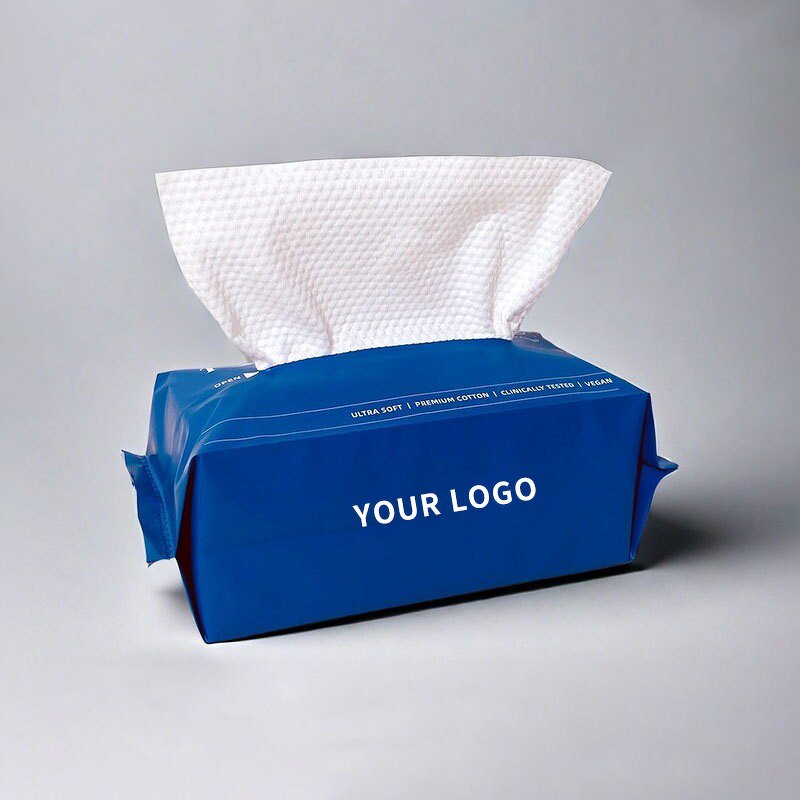 Disposable Cleansing Towel Manufacturer - Cotton Soft Thickening Beauty Extractor Wipe Face Makeup Removal Towel