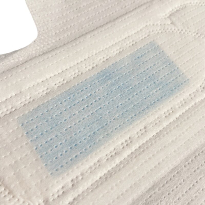 Sanitary Napkins Manufacturer - OEM Factory Price Ultra Thin Soft Nonwoven Blue Chip Menstrual Pad