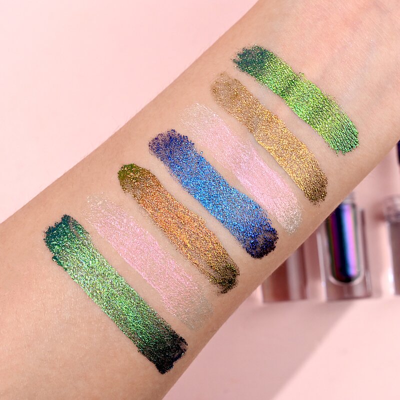 Liquid Eyeshadow Manufacturer - Private Label Eye Makeup 45 Colors High Pigmented Waterproof Long Lasting Shimmer Chameleon