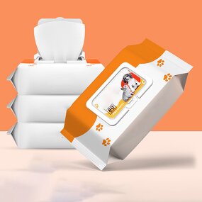 Pet Grooming Wipes Manufacturer - OEM Service Low Price Portable Soft Cat Dog Pet Cleaning Wet Tissues