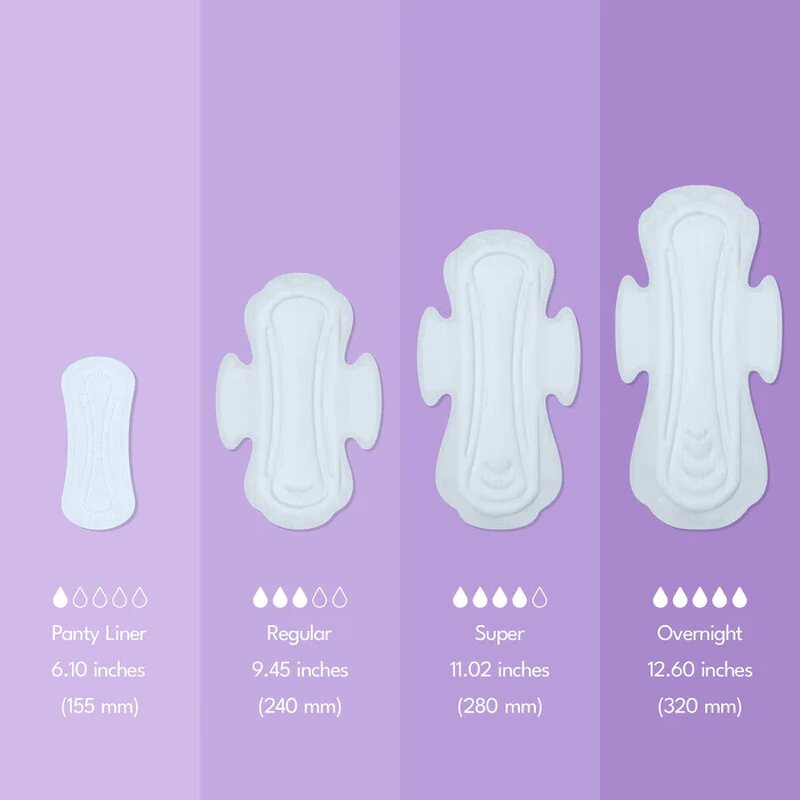 Menstrual Pad Manufacturer - Disposable Hygiene Panty Liner and Sanitary Napkin for Women