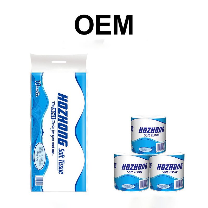 Toilet Tissue Roll Manufacturer - 3-5 PLY Scented Virgin Wood Pulp Jumbo Roll Factory Bathroom Best Price Bulk