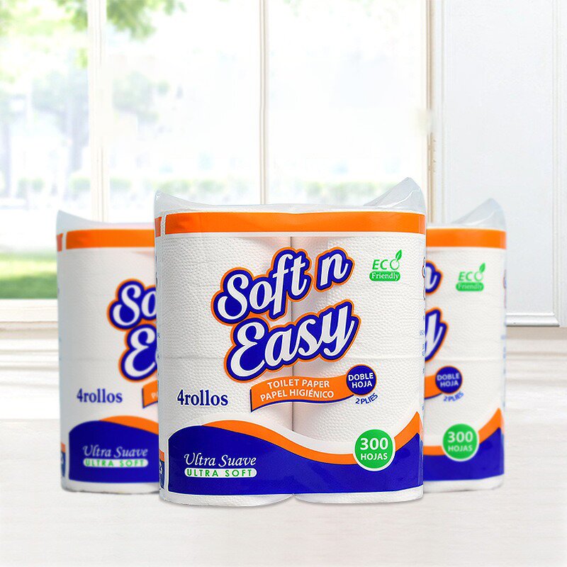 Toilet Paper Roll Manufacturer - Wholesale 3-5 Ply Recycled Virgin Bamboo Pulp Embossed Soft Sanitary Tissue