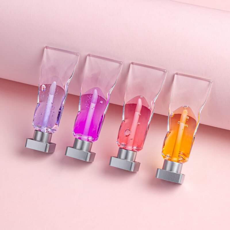 Lip Plumper Oil Manufacturer - Custom Logo 12 Flavouring Oil Fruit Private Label Colorful Tint Clear Vegan Lip Plumper