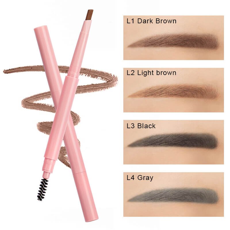 Eyebrow Pencil Manufacturer - Wholesale Crayon a Sourcil Waterproof Private Label Custom Brow Pencil