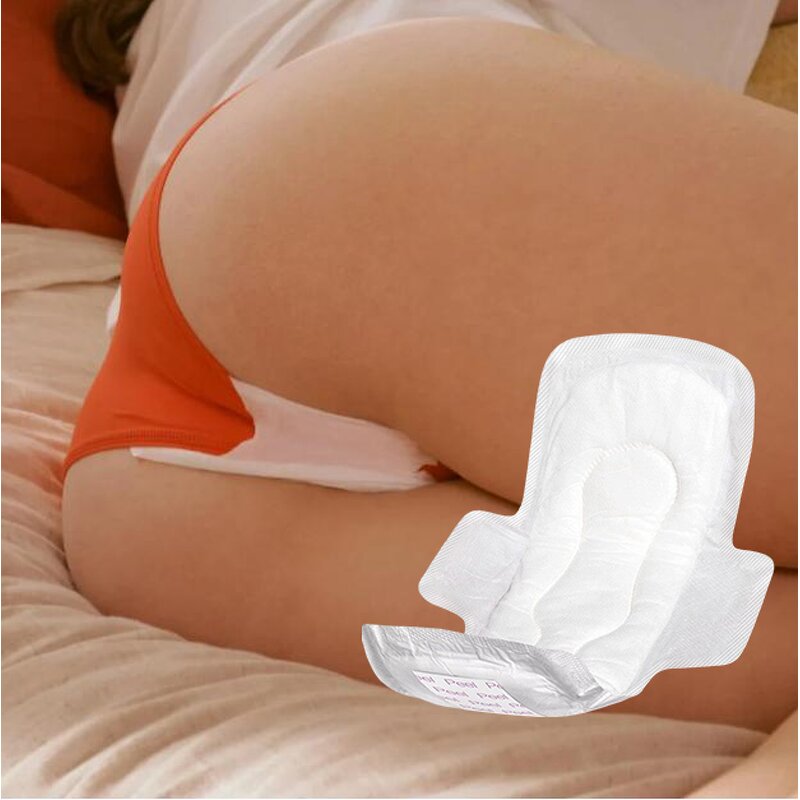 Organic Sanitary Pads Manufacturer - Customized Brand Non-Woven Fabric Natural Pad for Lady's Health