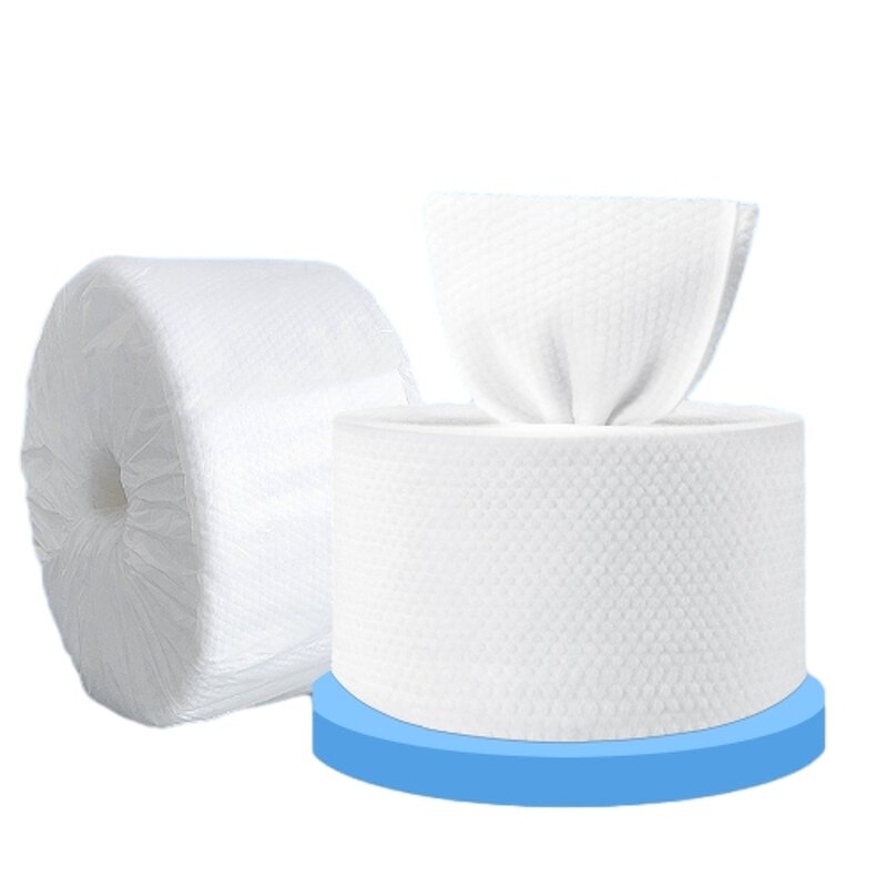 Disposable Face Towel Roll Manufacturer - 80 Sheets Makeup Removal Towel Travel Convenient On-the-go Use