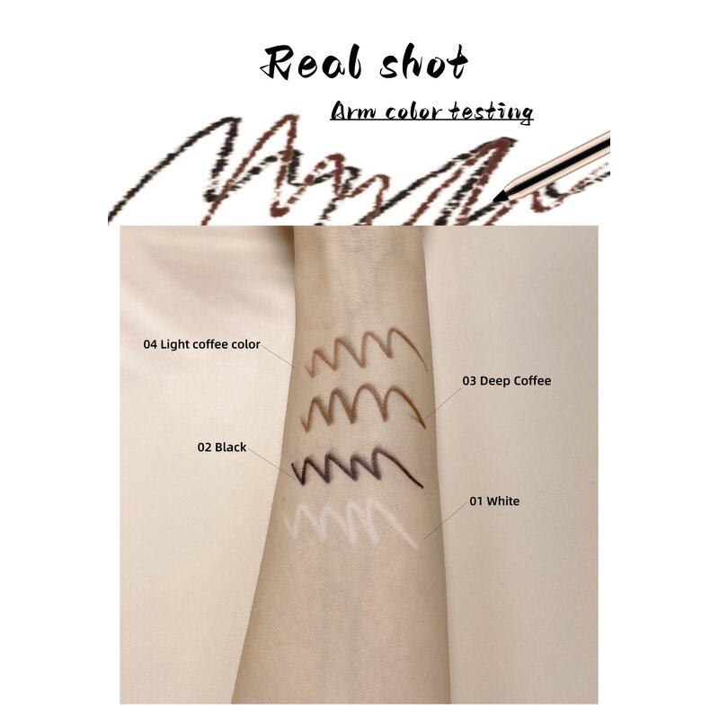 Eyeliner Pencil Manufacturer - High Pigment Waterproof 4 Colors Long Lasting Gel Eye Liner Pen