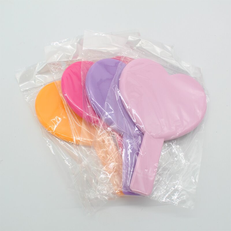 Compact Handheld Mirror Manufacturer - Hot Sale Specchio Per Il Trucco Beauty Heart Shaped Cosmetic Mirror