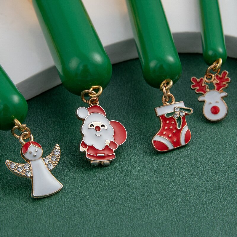 Christmas Makeup Brush Set Manufacturer - Best Foundation Green Gold Christmas Gift Private Label Mini Eye Makeup Brush Set