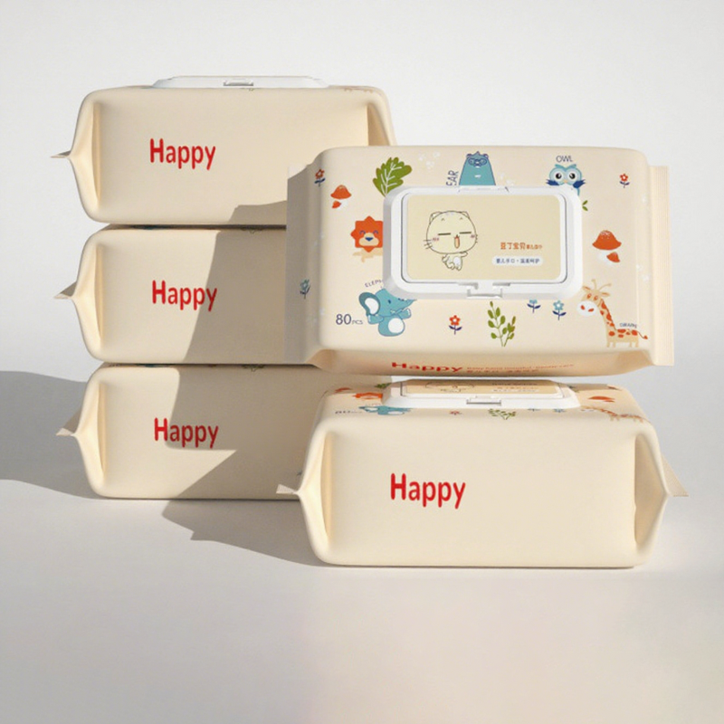 Baby Wet Wipes Manufacturer - 80 Sheets Large Family Pack Hypoallergenic Alcohol Free Fragrance Free Soft Gentle Wipe