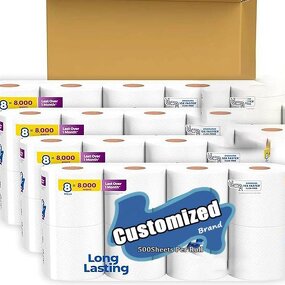 Toilet Paper Roll Manufacturer - Wholesale Bulk Cheap Direct Sell Customized Sanitary Toilet Tissue