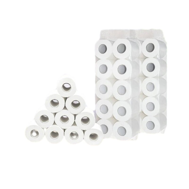 Toilet Tissue Roll Manufacturer - Eco-Friendly Hypoallergenic 3 Ply Ultra Soft Bamboo Pulp Bathroom Paper