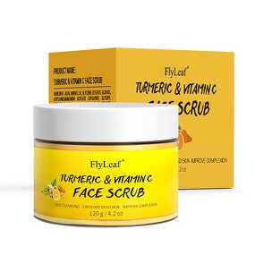 Body Scrub Manufacturer - Private Label Deep Cleansing Turmeric Whitening Exfoliating Brightening Sugar Vitamin C Face Body Scrub