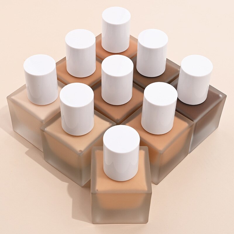 Foundation Manufacturer - Make Your Own Brand Skin Tint 30ML Oil Control Makeup Foundation for Black Women
