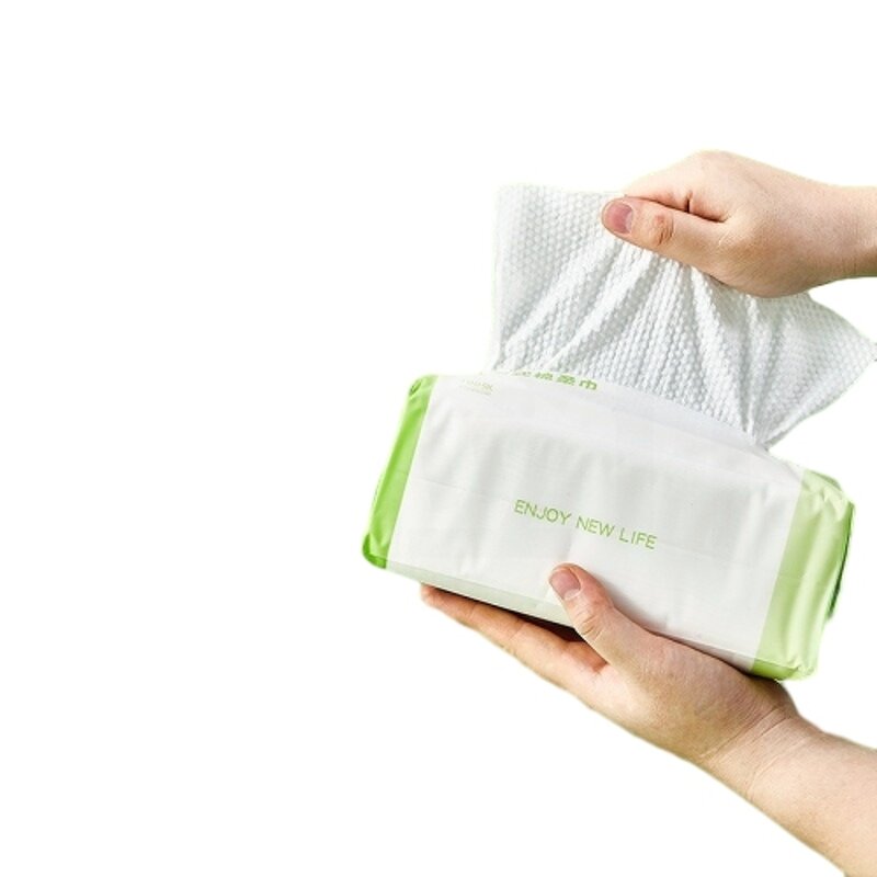 Cotton Tissue Roll Manufacturer - Low MOQ Disposable OEM Facial Soft Tissue Cotton Towels