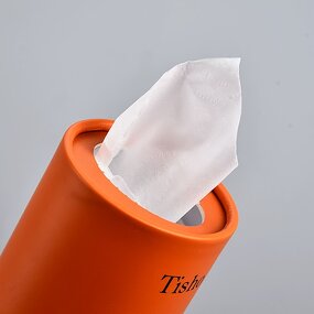 Cylinder Facial Tissue Box Manufacturer - Household Car Office OEM Custom Logo Private Label Soft Cotton Paper Towels