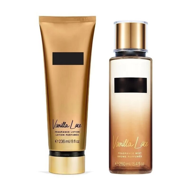 Perfume Gift Set Manufacturer - Fruity and Floral Long-lasting Aromatic Body Mist Women's Perfume and Body Lotion Set