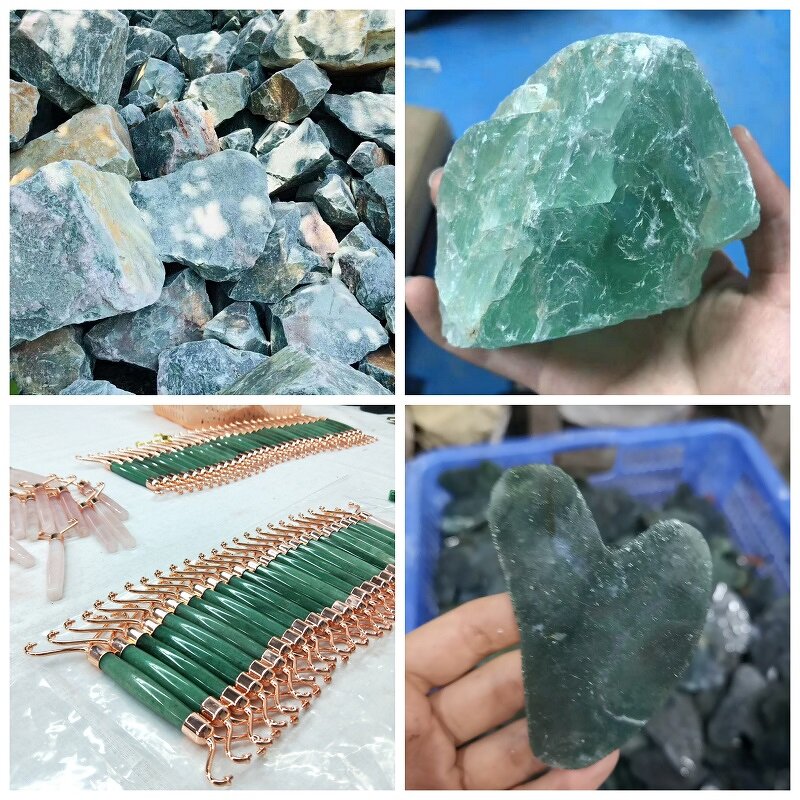 Gua Sha Board Manufacturer - Health Goods Neck Back Full Body Rose Quartz Private Label Facial Scraping Massage Tools