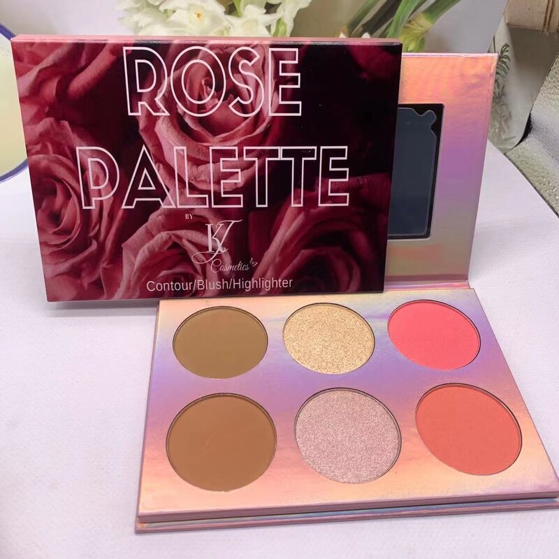 Contour Highlighter Blush Palette Manufacturer - DIY Fard a Joues 3 in 1 Custom Private Label Palette