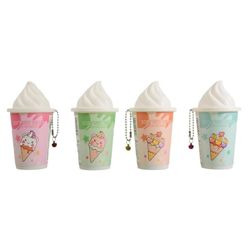 Wet Tissues Canister Manufacturer - Portable Travel Bottle Mini Metal Cylinder Sanitary Skin Care 30pcs Wet Wipes