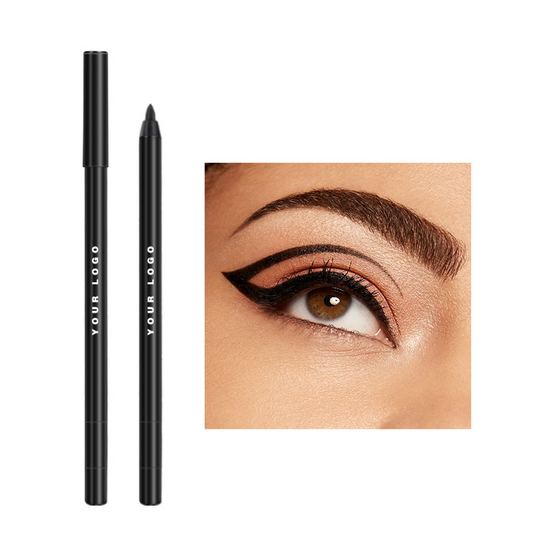 Eyeliner Pencil Manufacturer - Private Label with Sharpener Waterproof Smudge Proof Gel Eyeliner Pencil
