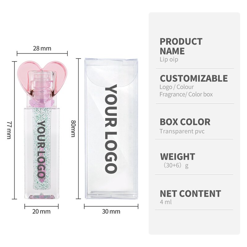 Lip Oil Manufacturer - Vegan Clear Changing Color Private Label Custom Logo Moisturising Lip Oil