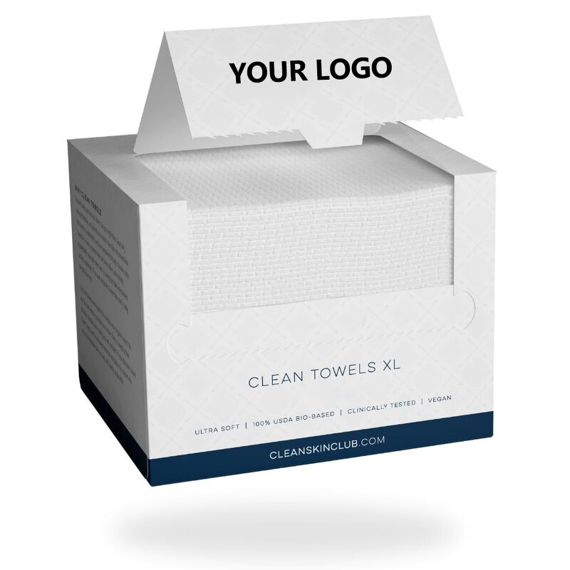 Disposable Facial Towel Manufacturer - OEM 100% Organic Soft Cotton Hand Face Wash Cleaning Tissue Salon Spa Makeup Towel