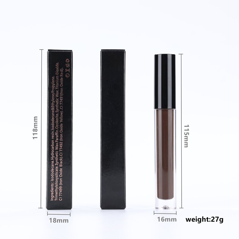 Eyebrow Gel Manufacturer - Private Label Makeup 6 Colors Clear Waterproof Eyebrow Gel