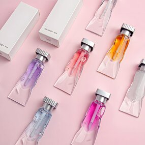 Lip Plumper Oil Manufacturer - Custom Logo 12 Flavouring Oil Fruit Private Label Colorful Tint Clear Vegan Lip Plumper