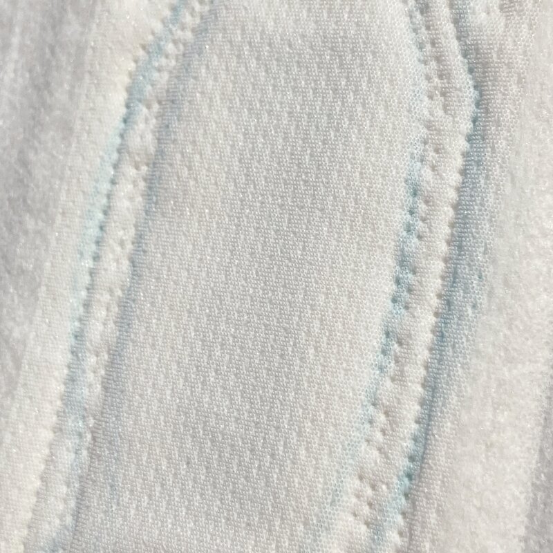 Sanitary Napkins Manufacturer - PE Mesh Custom Breathable High Quality Blue Chipped Pad for Women